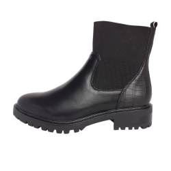 Bottines noires élastiques