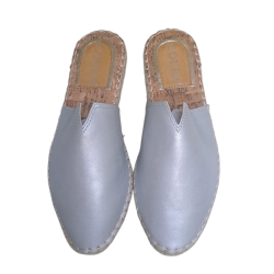 Mules Argentées