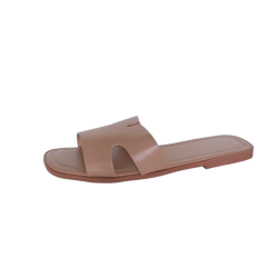 Claquettes beige