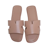 Claquettes beige