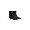 Bottines noires en daim