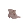 Bottines noires en daim