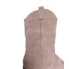 Santiags mi-hautes beige