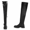 Bottes hautes femme noires à talon – Livraison gratuite | Ocean of Shoes