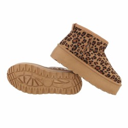 Bottines léopard