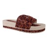 Sandales compensées style Espadrille Imprimé Léopard – Collection Été